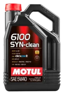 Моторное масло Motul 5W-40 6100 SYN-CLEAN 60l